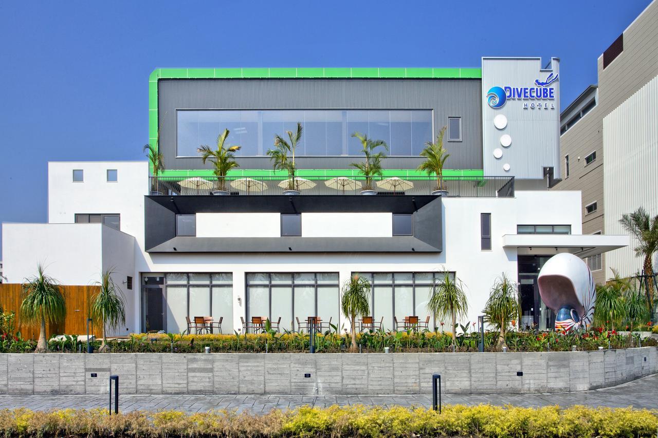 Divecube Hotel Taichung Exteriör bild